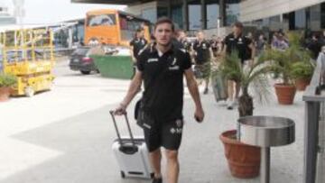 El Valencia aterriza en Rusia con un retraso de 3 horas; viajó Piatti