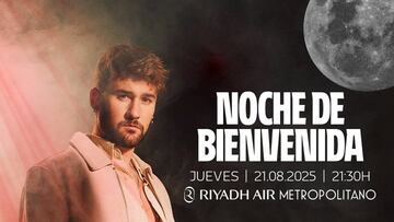 El cantante Dani Fernández actuará en la "Noche de Bienvenida" el próximo 21 de agosto.