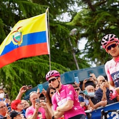 Covi gana la vigésima etapa y Hindley se viste de rosa