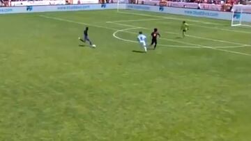 Desde niños mostraban su talento: el golazo entre Kubo y Fati