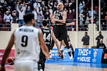 El jugador de Jordania Zaib Abbas.