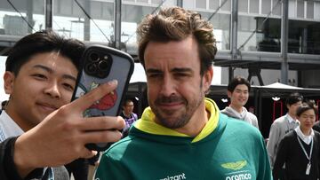 Fernando Alonso (Aston Martin). Suzuka, Jap¨®n. F1 2024.