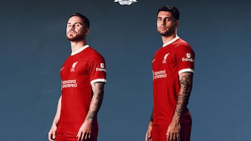 Alexis Mac Allister y Dominik Szoboszlai, nuevos jugadores de Liverpool.