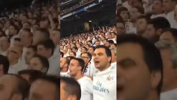 Así suena el ‘Como no te voy a querer’ en el Bernabéu