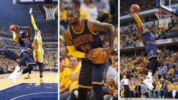 LeBron y su impresionante partido ante los Pacers