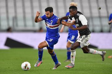 El equipo de Sarri derrotó 2-0 a Sampdoria con goles de Cristiano y Bernardeschi y logró su liga número 36 de la historia. Es la novena consecutiva, récord histórico de las grandes ligas de Europa.