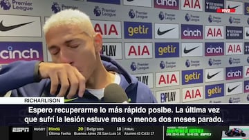 Richarlison se quiebra: Sabe que está en riesgo para Qatar