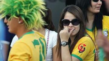 Gritos para Dunga y aplausos para los jugadores