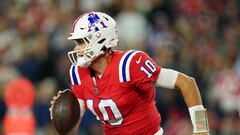 Mac Jones is into the penultimate year of his contract with the New England Patriots, and is the only QB in the squad.