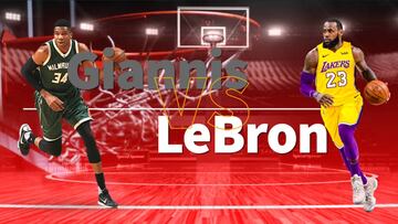 Giannis vs. LeBron ¿Quién es el mejor de los dos?