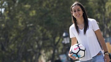 Paloma Fernández, jugadora del Espanyol femenino.