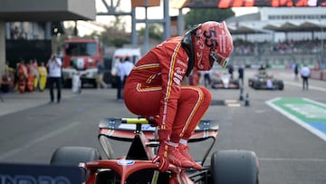 Carlos Sainz (Ferrari SF-24). Ciudad de México, México. F1 2024.