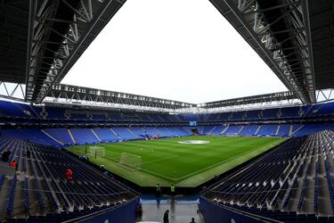 Desde 2009 es el estadio en el que el Espanyol juega sus partidos como local. Es la cuarta casa en la historia del club blanquiazul. Primeramente, comenzó disputando sus partidos en una explanada cercana a la Sagrada Familia y más tarde, se trasladó a Sarriá antes de mudarse a Montjuic. Tiene una capacidad total de 40.500 espectadores. Hay un centro comercial adjunto al estadio y el RCDE Stadium destaca por ser uno de los primeros campos de Europa en utilizar energía limpia, es decir, generando un ahorro energético para reducir los consumos de agua y electricidad. La energía solar sirve tanto para el autoabastecimiento, como para la venta de los excedentes energéticos no consumidos. Por ello, sobre la cubierta hay placas fotovoltaicas. Desde abril de 2010, la puerta 21 del estadio está dedicada a Dani Jarque, que falleció en 2009. En 2012 también se inauguró una estatua en honor al eterno capitán del Espanyol.