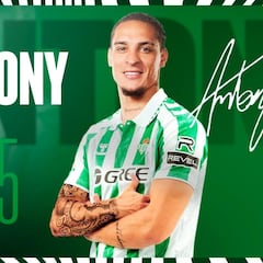 Oficial: Antony ya es del Betis