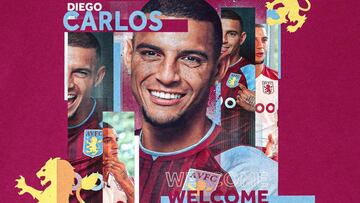 Diego Carlos se march¨® al Aston Villa.