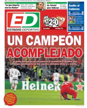 Portadas de la prensa deportiva