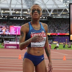 La 'guerrera' Inika McPherson llama la atención en la altura