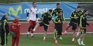 Selección Española: el entrenamiento en imágenes