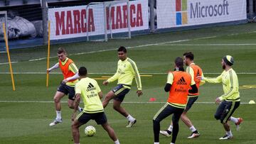 Zidane no pudo contar con Cristiano y Benzema.