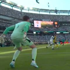 El prodigio de Courtois que salvó al Madrid en el último instante