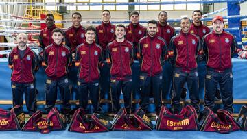 Imagen del equipo que representar&aacute; a Espa&ntilde;a en los Mundiales de Boxeo.