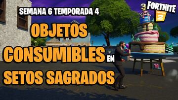 Desaf&iacute;o de Fortnite: &iquest;d&oacute;nde encontrar objetos para buscar en Setos Sagrados?