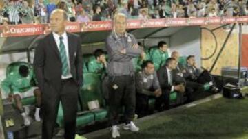 El entrenador argentino del Real Betis, Gabriel Humberto Calder&oacute;n.