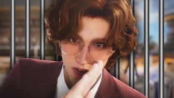 Inzoi con fondo de cárcel.