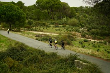 Carlos Sastre lidera a 700 ciclistas en L?tape Madrid