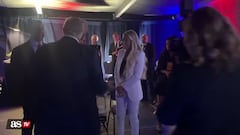 Lovely unseen footage of Trump with Erika Kirk at Charlie Kirk memorial