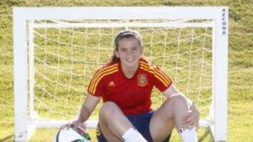 Leyre Monente, campeona de Europa Sub-17.