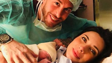 Sergio Ramos y Pilar Rubio, padres por tercera vez.