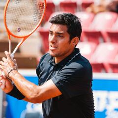 Garin deja escapar cuatro MP y dice adios a la gira sobre arcilla