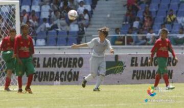 Partido de la primera jornada entre el Atlético de Madrid y Barranquilla.