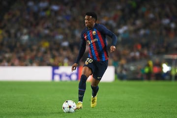 Balde in action against Bayern.