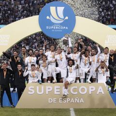 La victoria del Real Madrid sobre el Atlético en imágenes