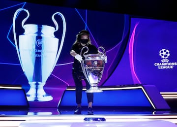 Las mejores imágenes del sorteo de la Champions League