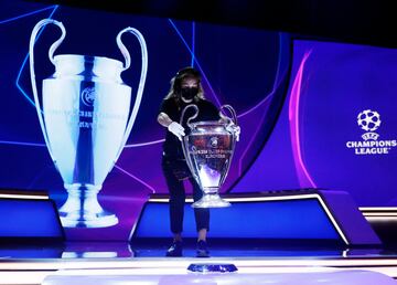 Las mejores imágenes del sorteo de la Champions League