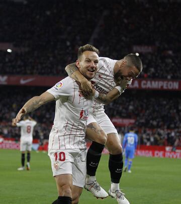 Rakitic anotó el 1-0 en el minuto 6.