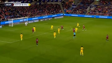 ¿De qué planeta viniste? El hat-trick de Haaland con Noruega con una facilidad pasmosa