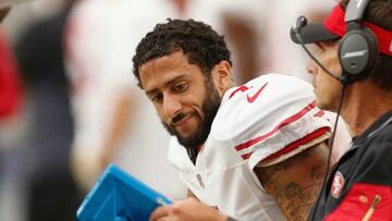 Colin Kaepernick con los San Francisco 49ers.