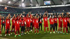 Festejos de Bayern terminan con 12 heridos y cuatro detenidos