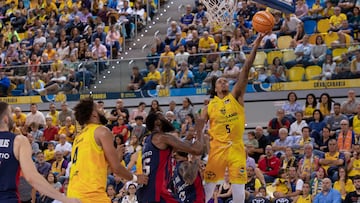 Resumen del Gran Canaria vs Baskonia, jornada 6 de la Liga Endesa