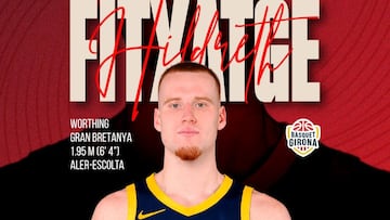 Cameron Hildreth ficha por el Básquet Girona.