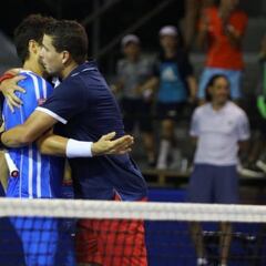 Mexicanos iniciaron con el pie izquierdo el Abierto Mexicano de Tenis