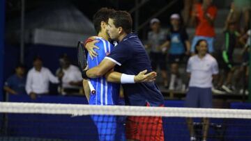 Mexicanos iniciaron con el pie izquierdo el Abierto Mexicano de Tenis