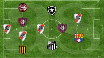 El XI ideal de la ida de octavos de la Copa Libertadores