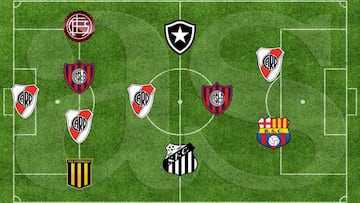 El XI ideal de la ida de octavos de la Copa Libertadores