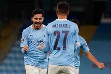 Ilkay Gündogan celebró el segundo gol.