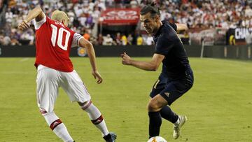 Bale sí se vistió ante el Arsenal; jugó... y marcó el primer gol